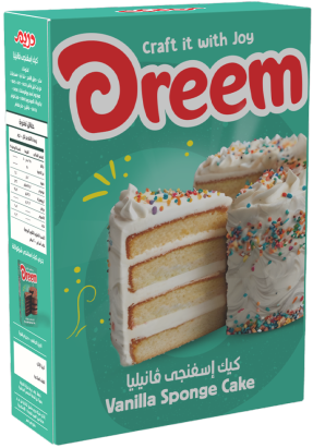 Dreem Vanilla Sponge Cake mix